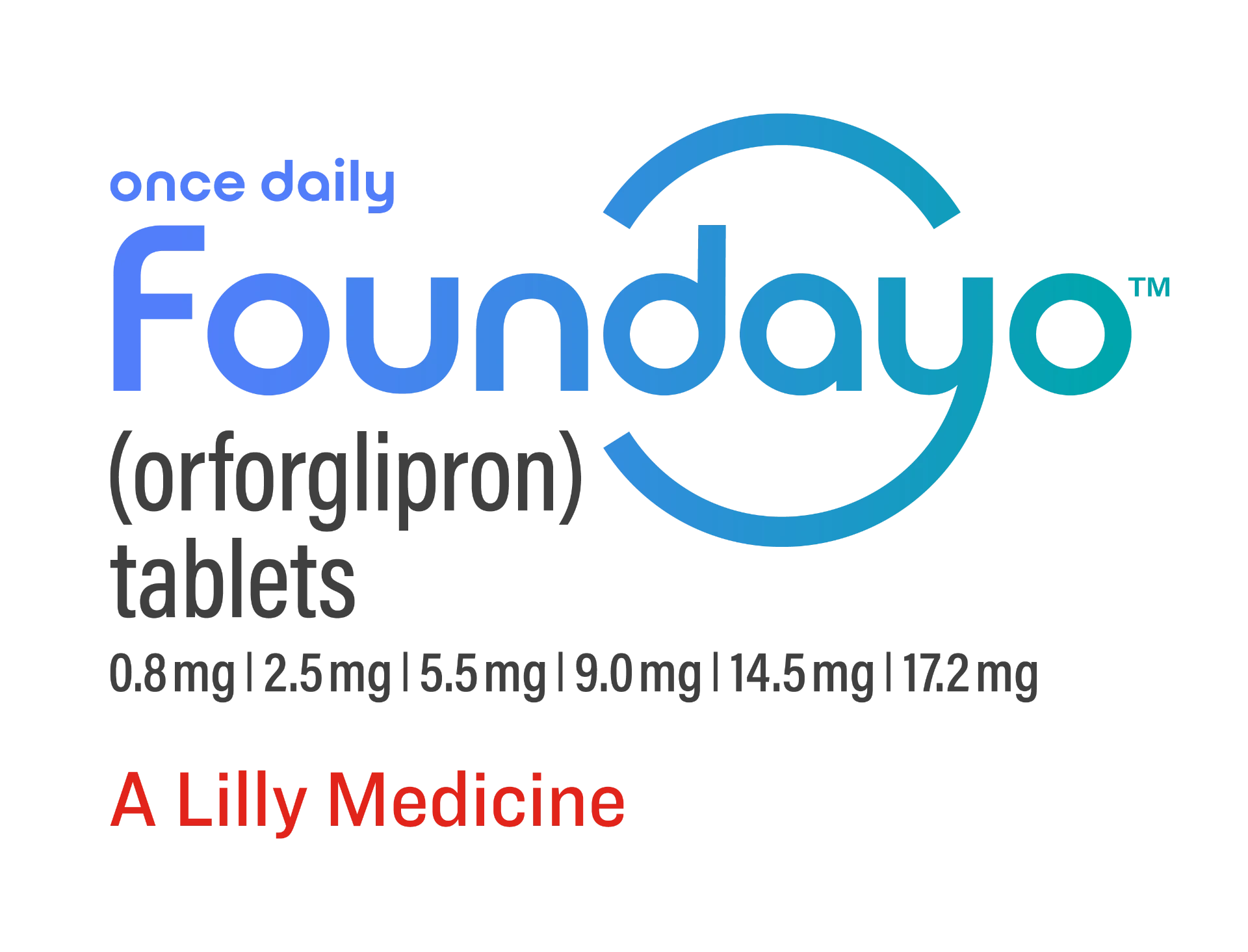 Foundayo orforglipron tablets logo